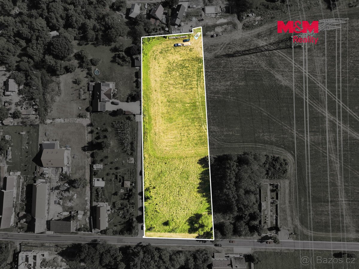 Prodej pozemku k bydlení, 1 100m², Habřina