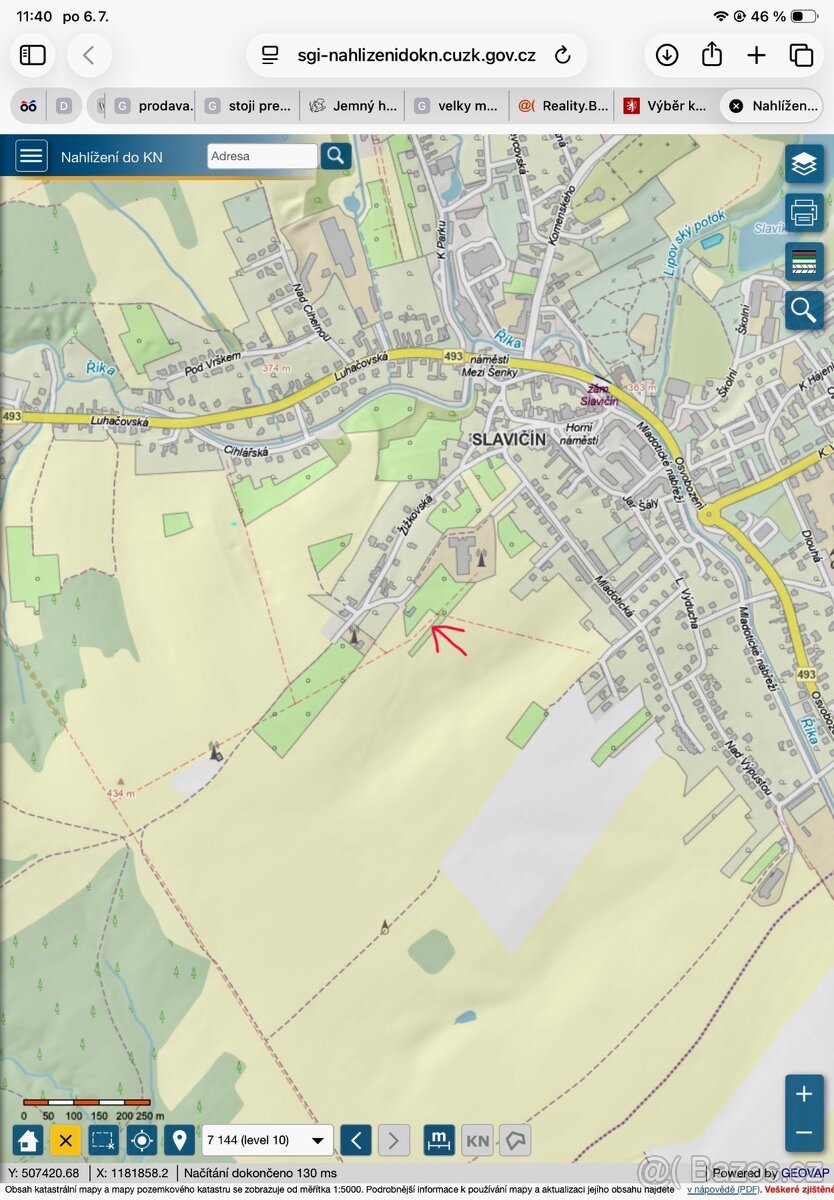 Prodej stavebního pozemku s velkou zahradou-Slavičín