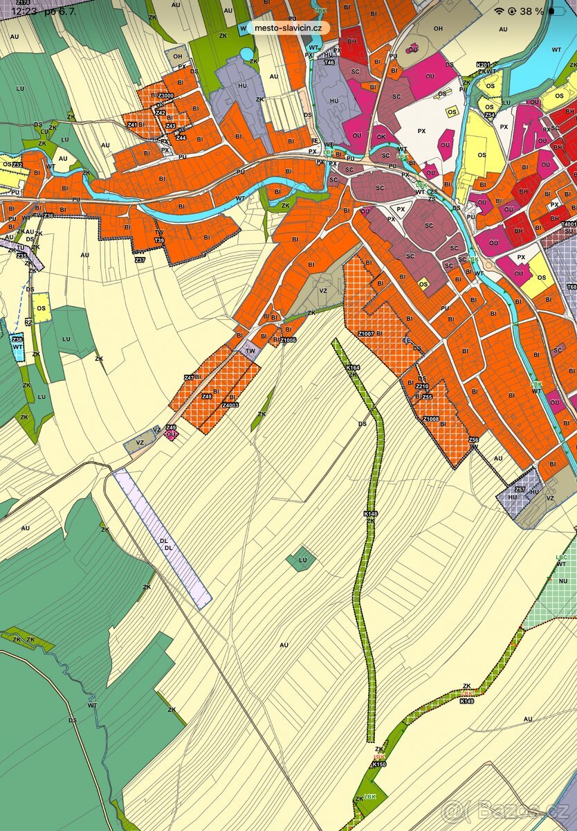 Prodej stavebního pozemku s velkou zahradou-Slavičín