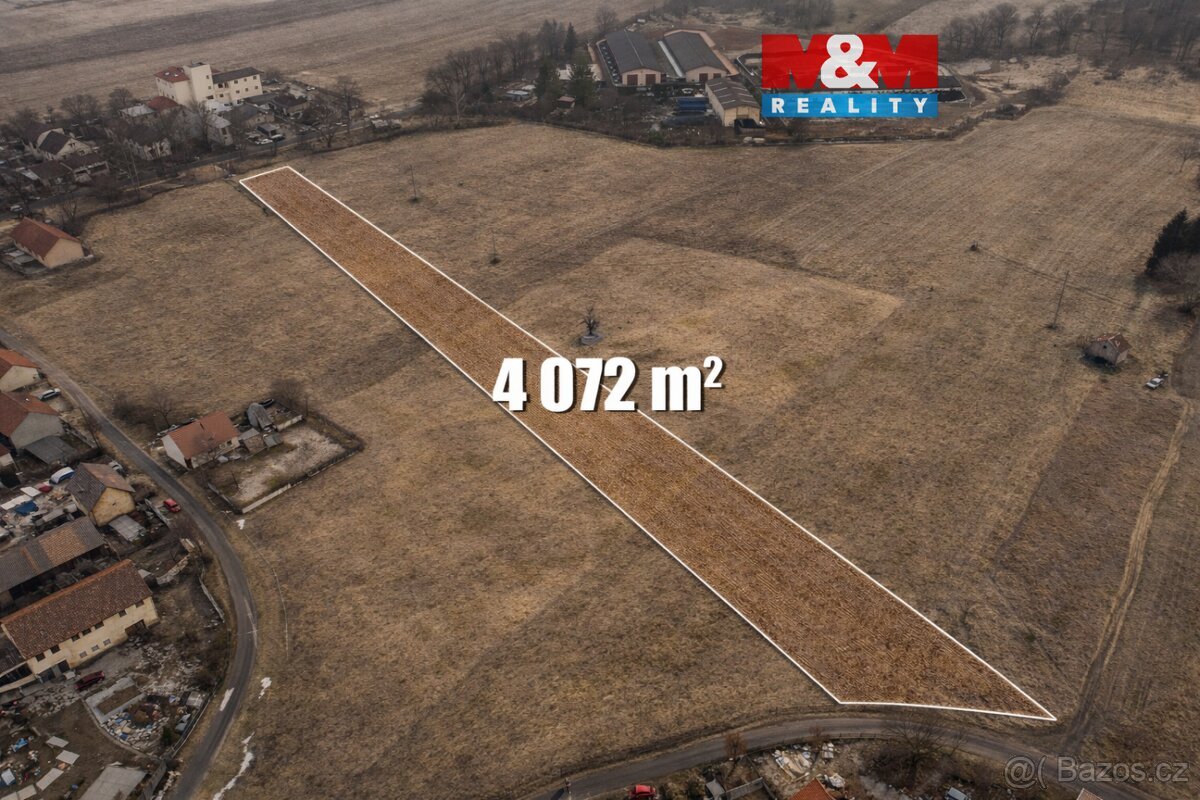Prodej pozemku k bydlení, 4072 m², Chodouny, ul. V zahradách