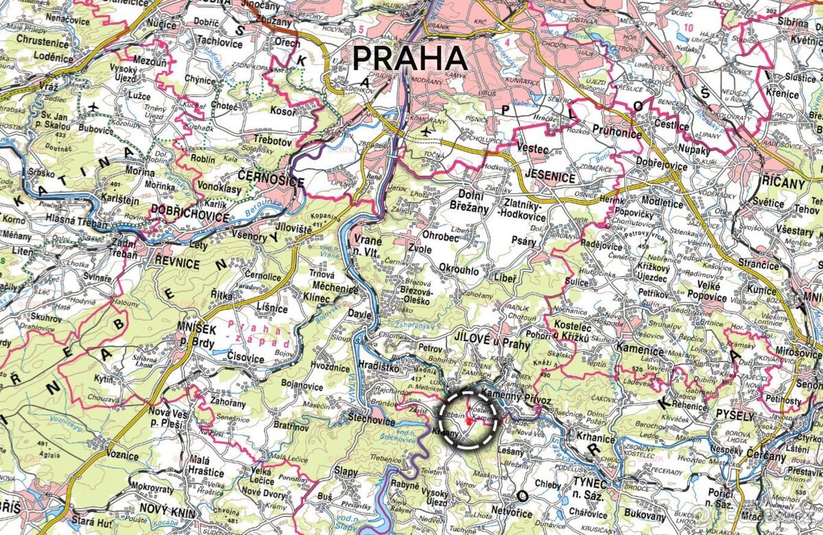 Louka, prodej, Krňany, Benešov