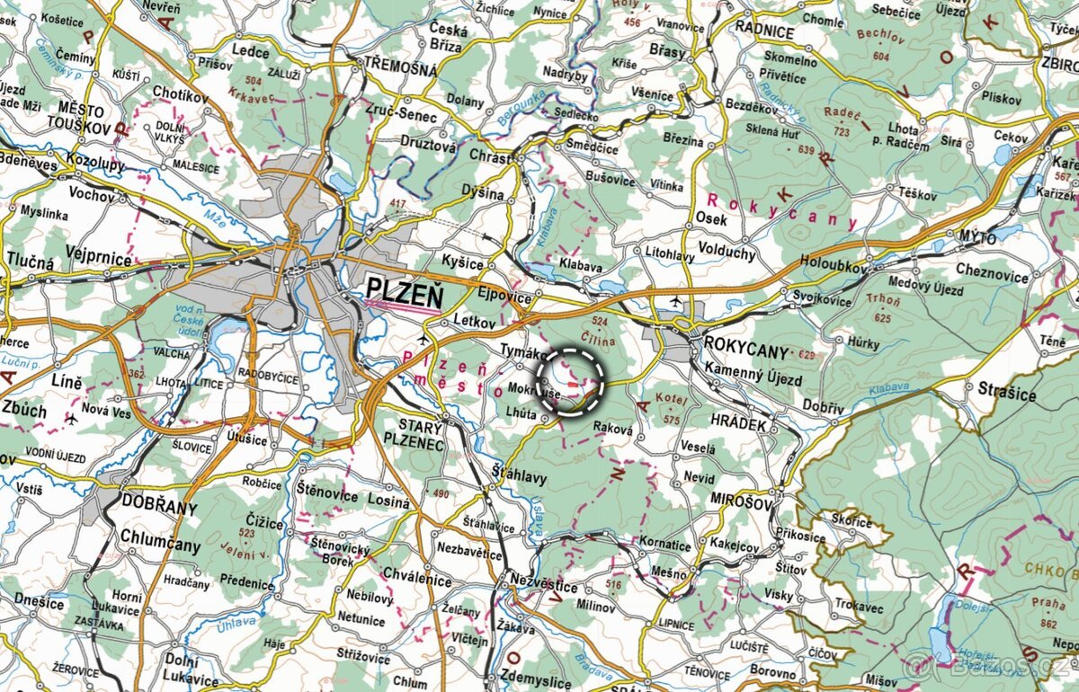 Louka, prodej, Mokrouše, Plzeň město