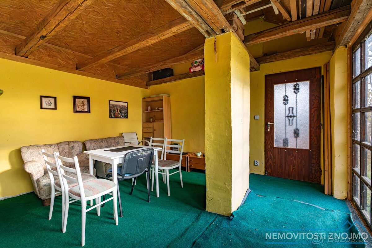 Prodej zahrady s již vystavěnou chatkou o výměře 31m2, k.ú. 