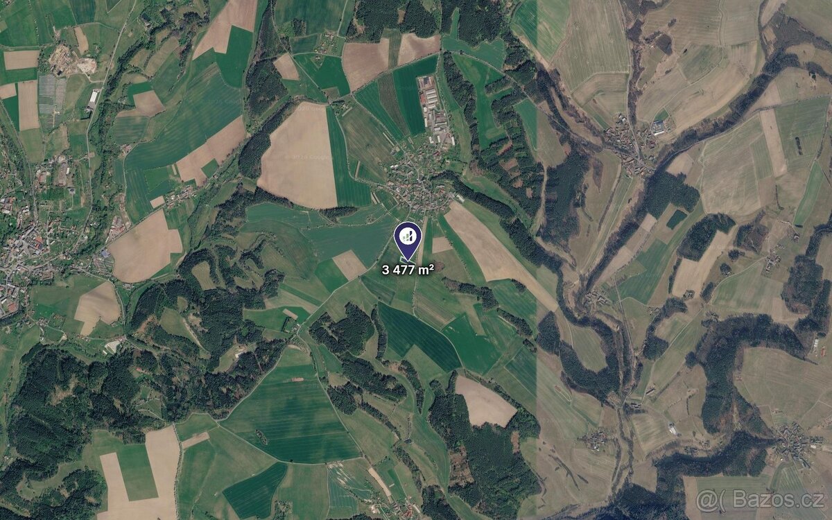 Prodej podílu 3/16 pole 652 m², Bílá