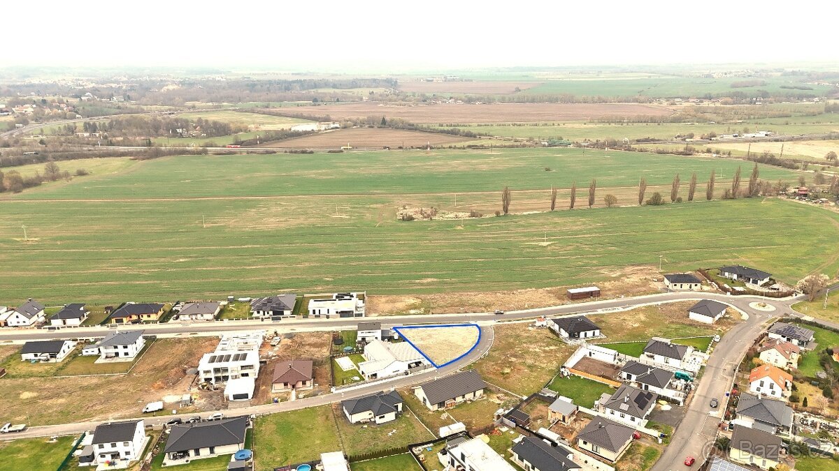 Stavební pozemek 828 m² – Cheb, Zlatá louka | kompletní sítě