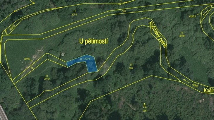 Soubor 27 pozemků v k.ú. Náchod u Tábora a k.ú. Řemíčov