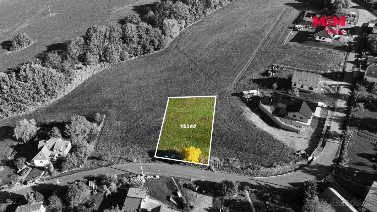 Prodej pozemku k bydlení, 1155 m², Zaječov