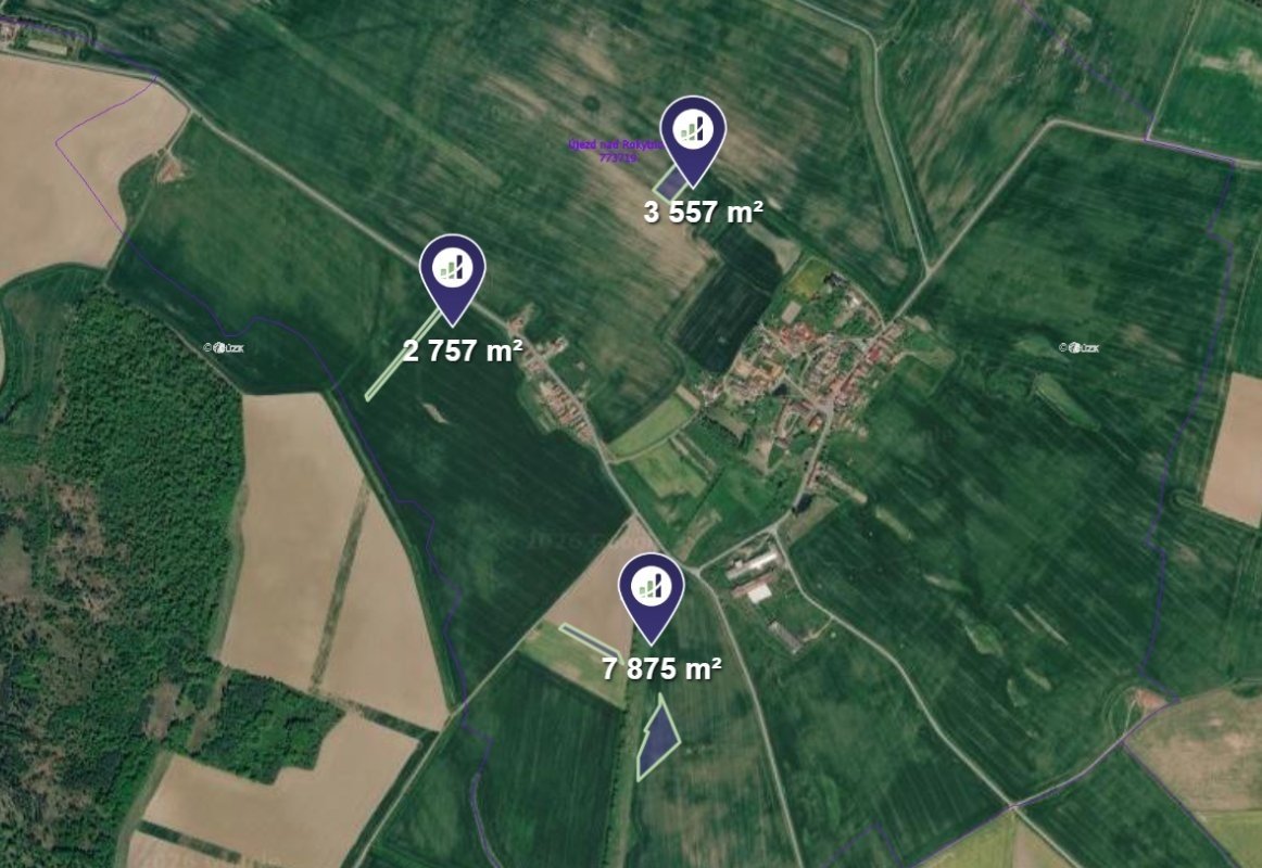 Prodej pole v k.ú. Újezd nad Rokytnou