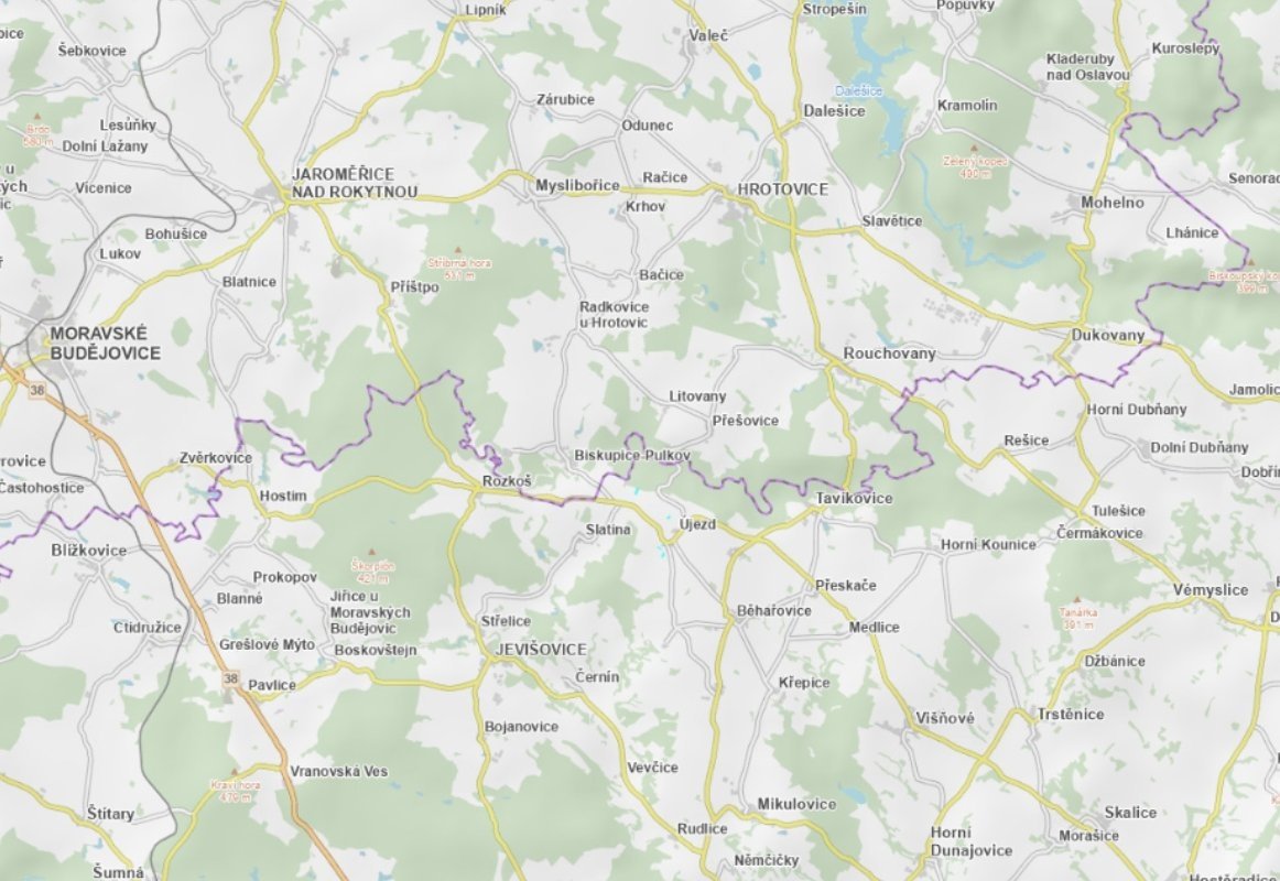 Prodej pole v k.ú. Újezd nad Rokytnou