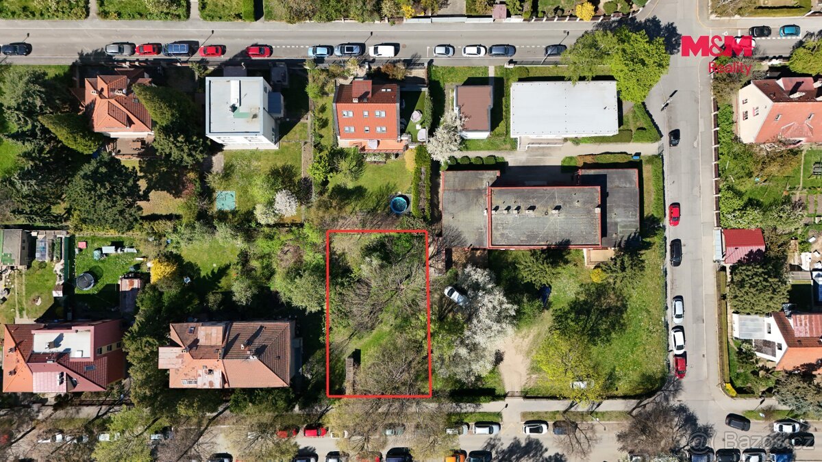 Prodej pozemku k bydlení, 591 m², Praha, ul. Troilova