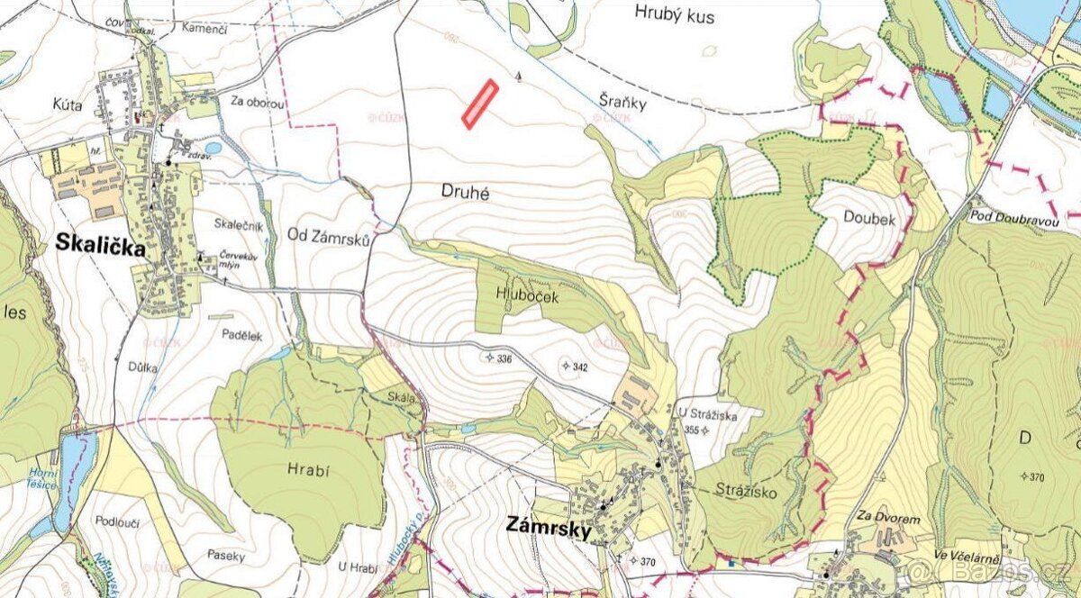 Zemědělská půda, prodej, Zámrsky, Přerov