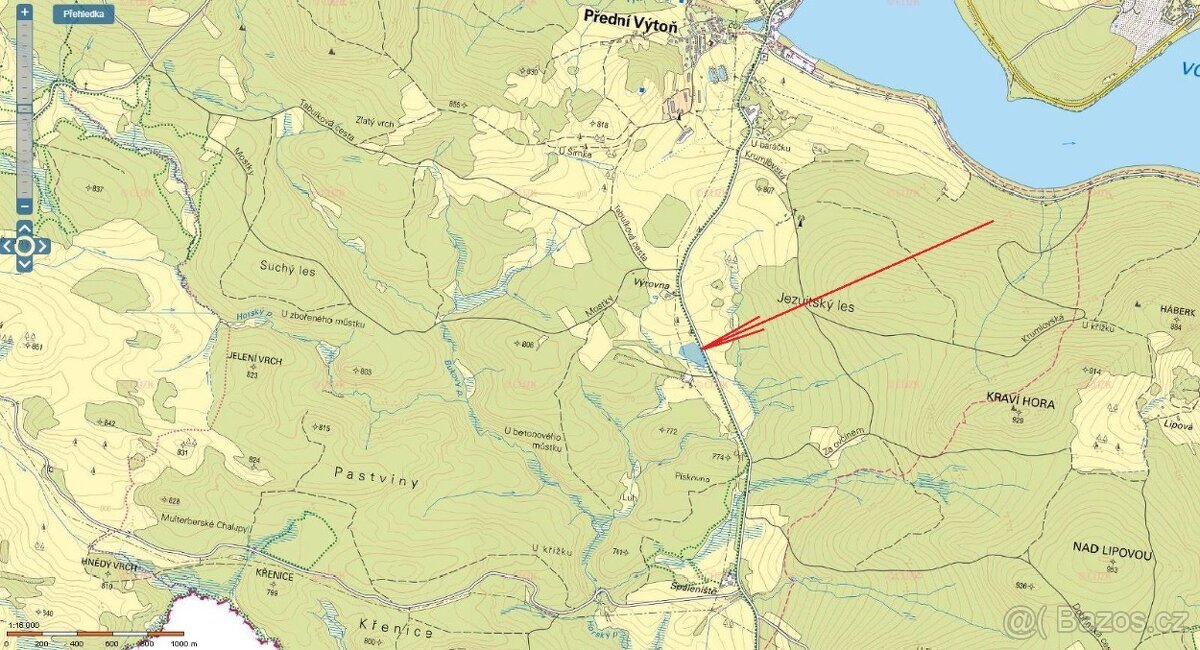 Zajímavý pozemek přímo u výpadovky směr Guglwald