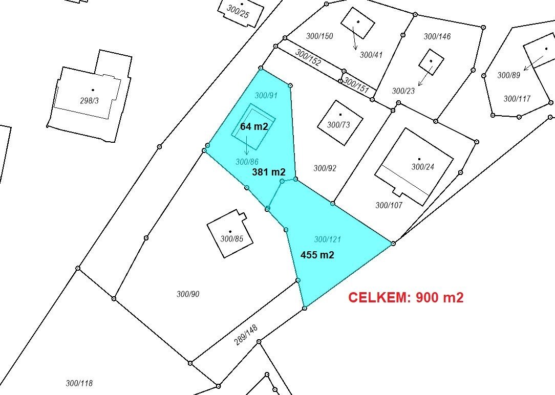 Prodej stavebního pozemku 900 m² s výhledem na jezero