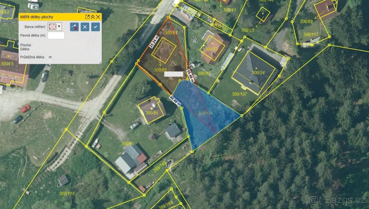 Prodej stavebního pozemku 900 m² s výhledem na jezero