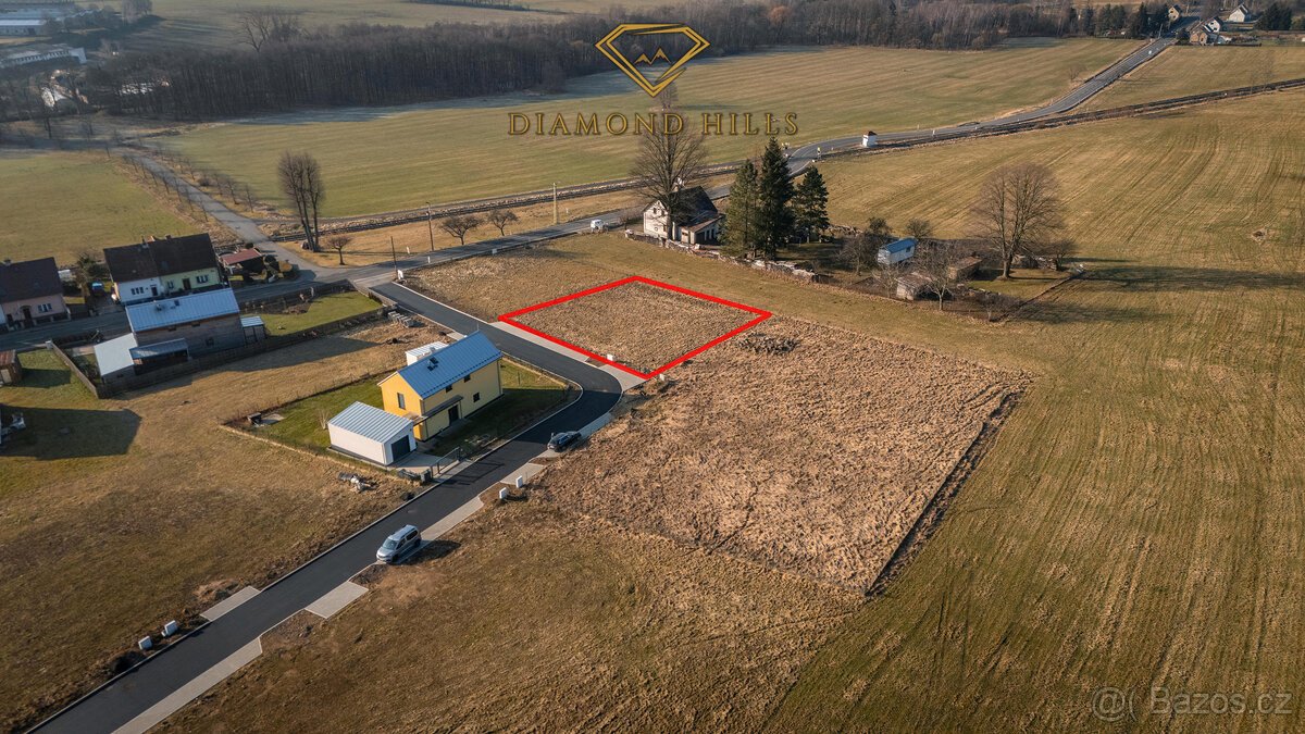 Prodej stavebního pozemku 1017m², Nové Město pod Smrkem, Haj