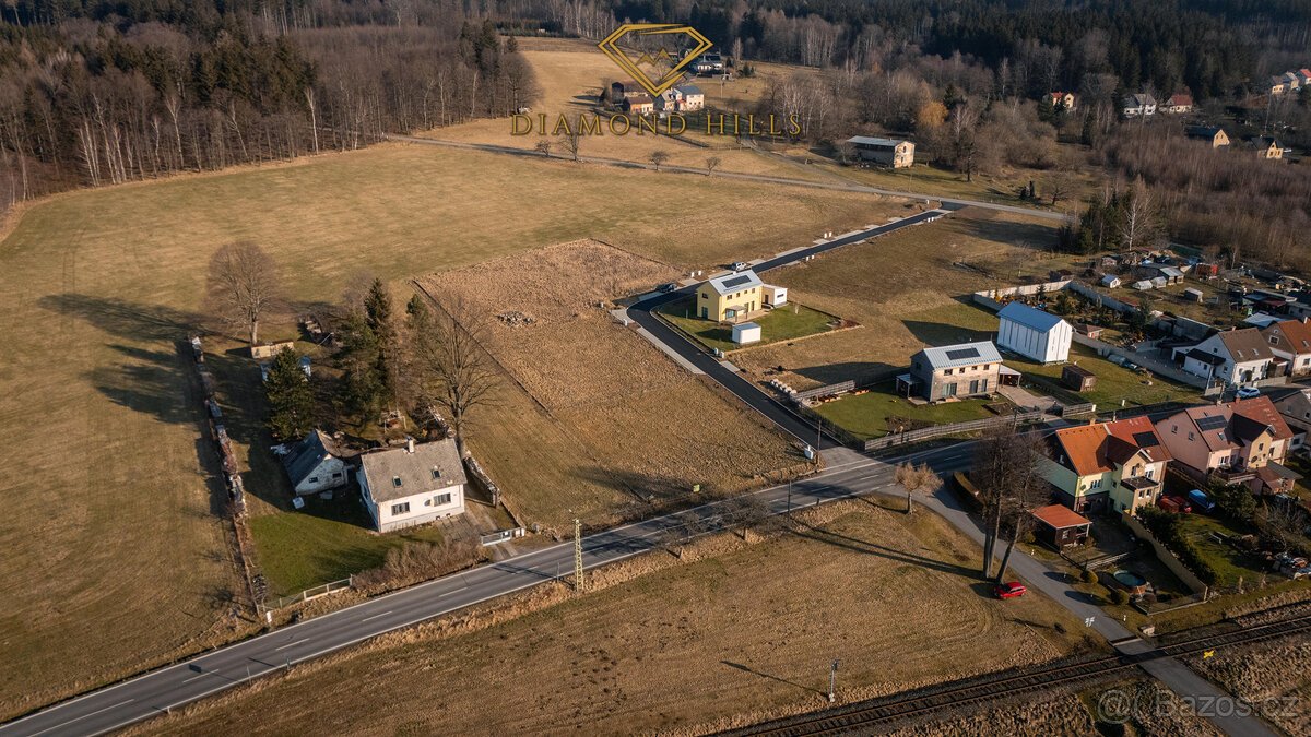 Prodej stavebního pozemku 1017m², Nové Město pod Smrkem, Haj