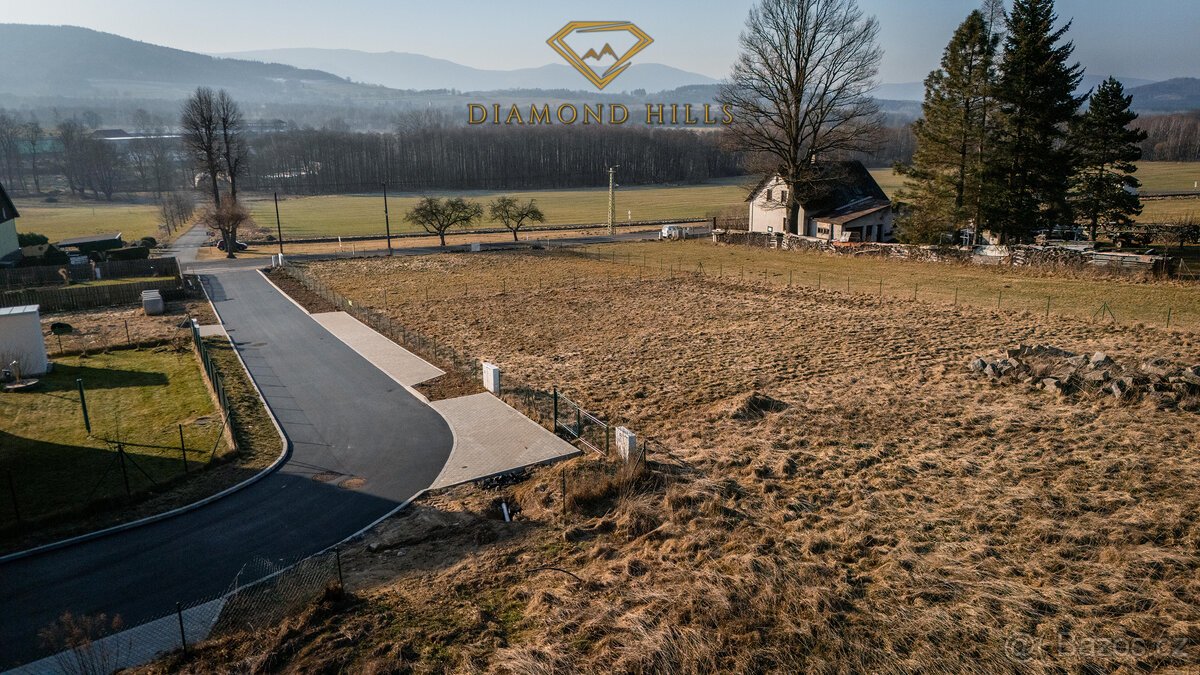 Prodej stavebního pozemku 1017m², Nové Město pod Smrkem, Haj