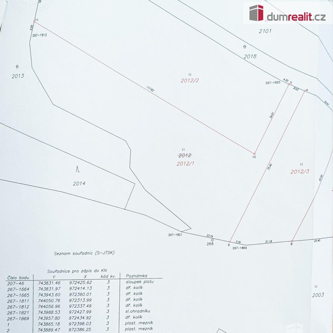 Prodej pozemku o rozloze 4050 m2 určeného k zastavění, Fojto