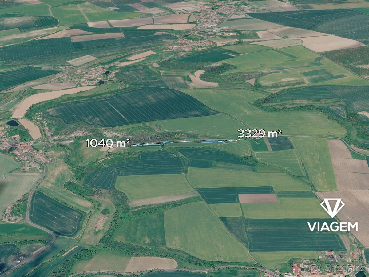 Pole 4 369 m², Podíl 9 % o výměře 410 m²