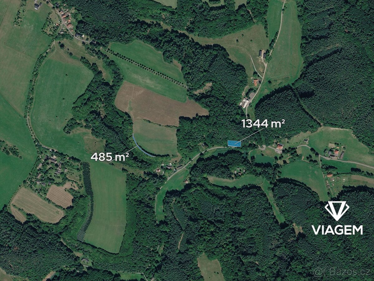 Zahrada 1 829 m², Podíl 33 % o výměře 610 m²