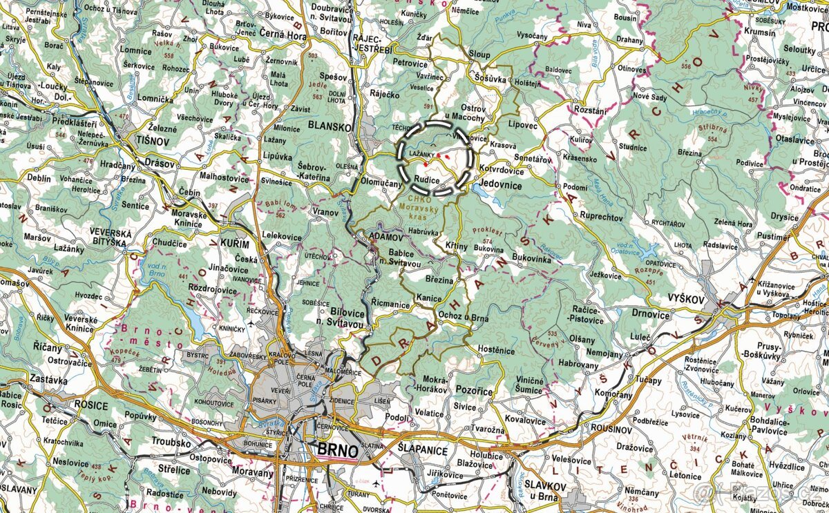 Zemědělská půda, prodej, Lažánky, Blansko