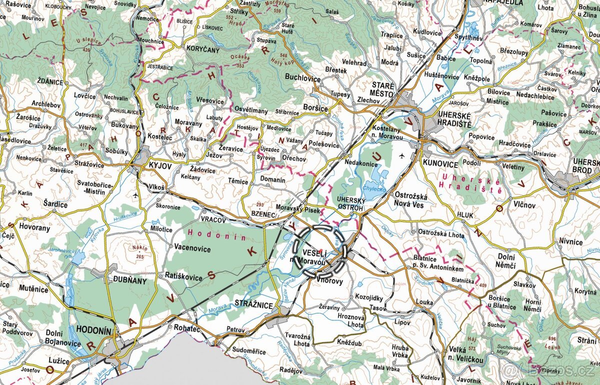 Zemědělská půda, prodej, Veselí nad Moravou, Hodonín