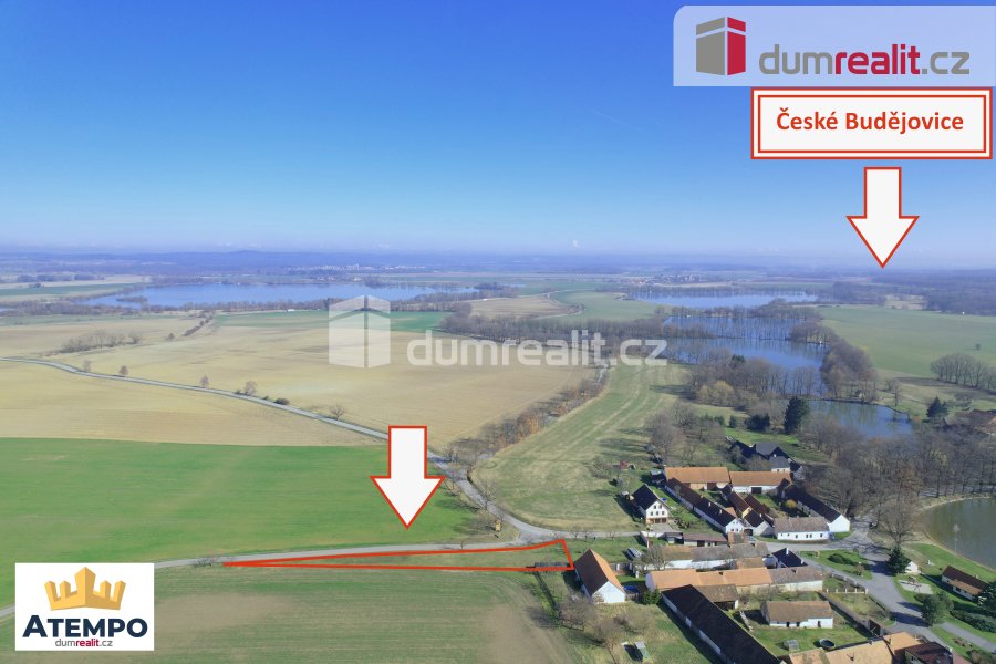 K prodeji, stavební pozemek o celkové výměře 1.318 m2, obec 