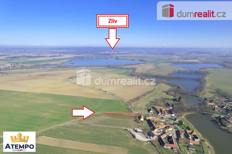 K prodeji, stavební pozemek o celkové výměře 1.318 m2, obec 