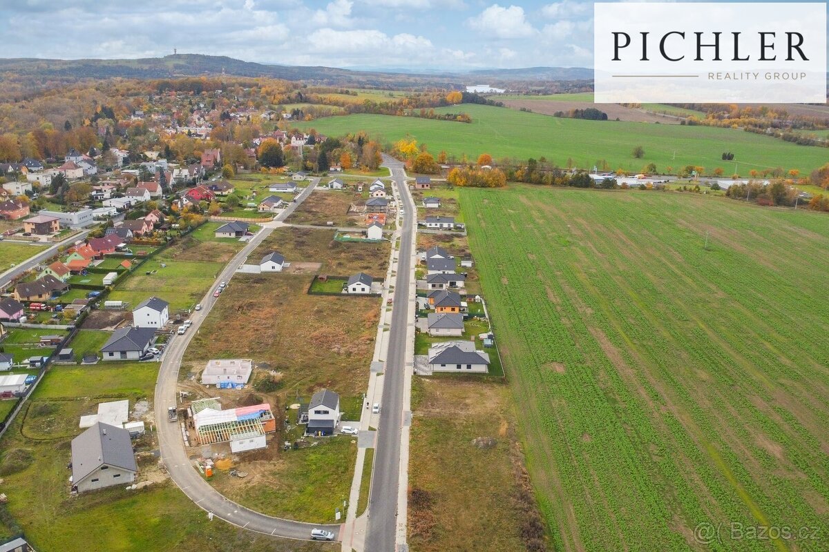 Prodej pozemku k bydlení, 867 m², Cheb, ul. Topolová
