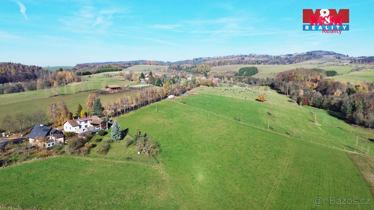 Prodej pozemku k bydlení, 1354 m², Úhlejov