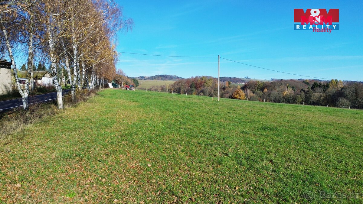 Prodej pozemku k bydlení, 1354 m², Úhlejov