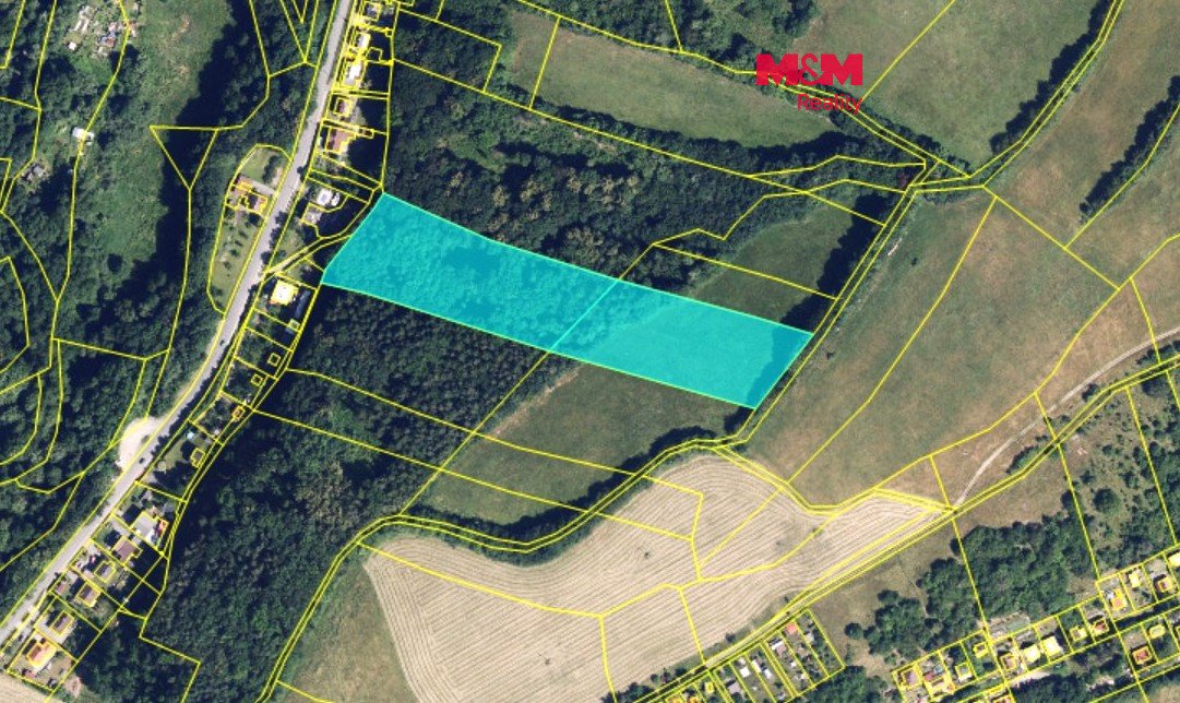 Prodej lesa a louky, 5070 m², Hlubočky