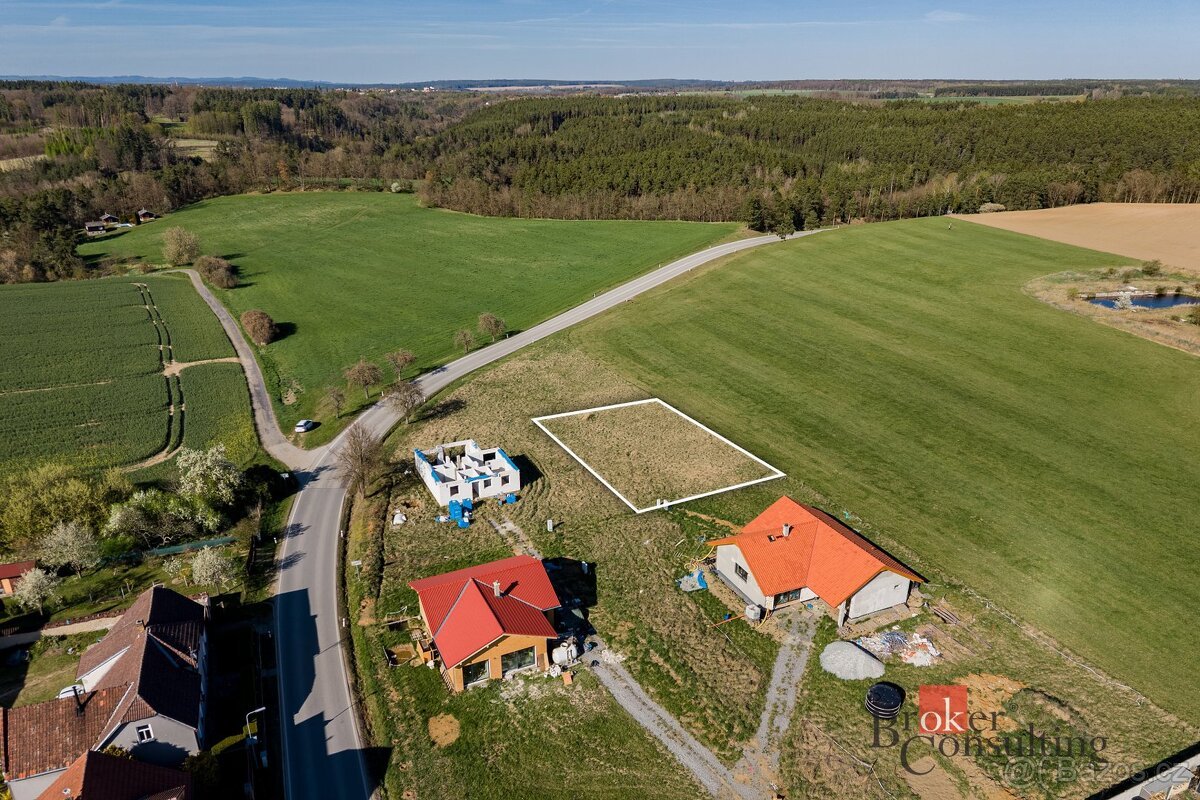 Prodej, pozemky/bydlení, 892 m2, Týn nad Vltavou, České Budě