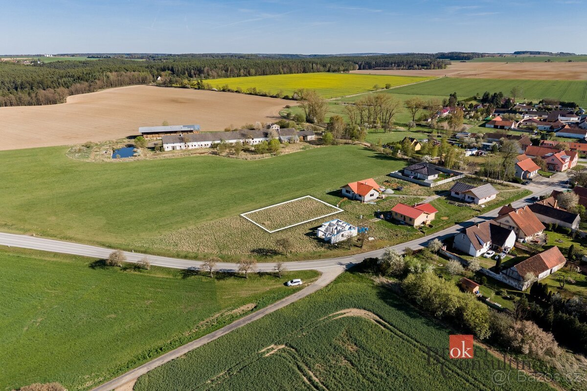 Prodej, pozemky/bydlení, 892 m2, Týn nad Vltavou, České Budě
