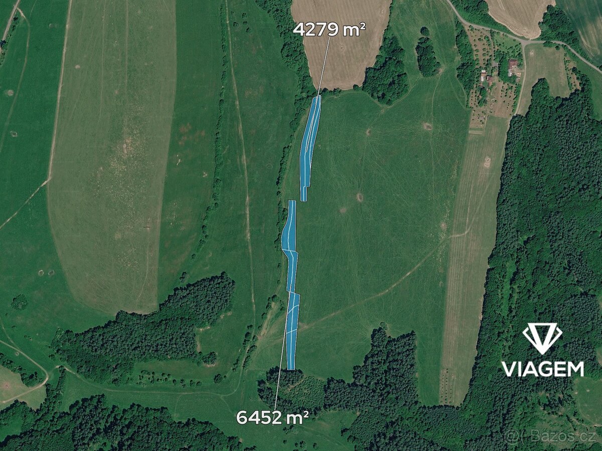 Pole 10 731 m², Podíl 17 % o výměře 1 789 m²