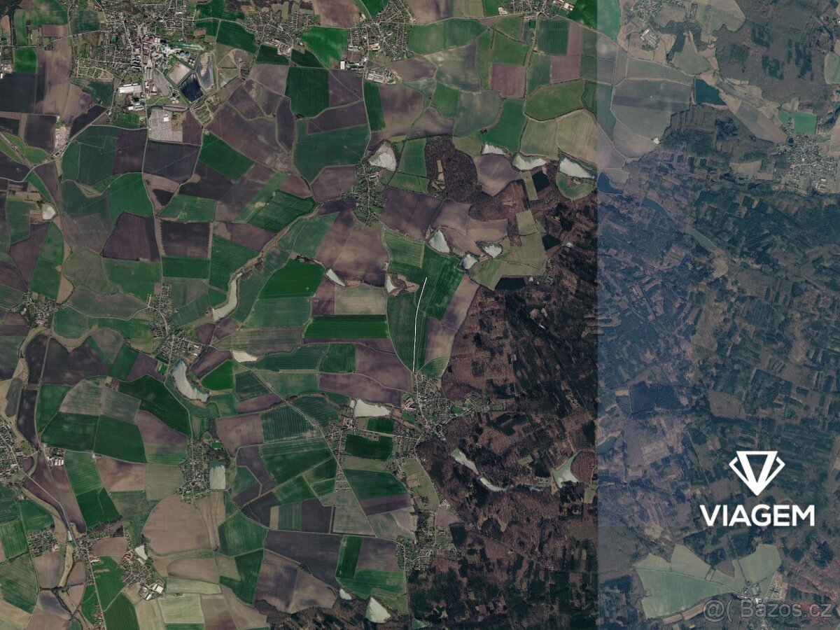Pole 4 390 m², Podíl 13 % o výměře 549 m²