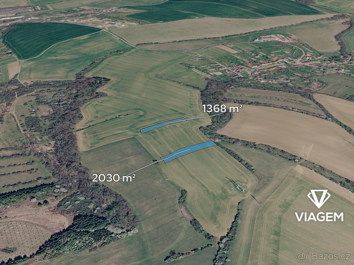 Pole 3 398 m², Podíl 50 % o výměře 1 192 m²