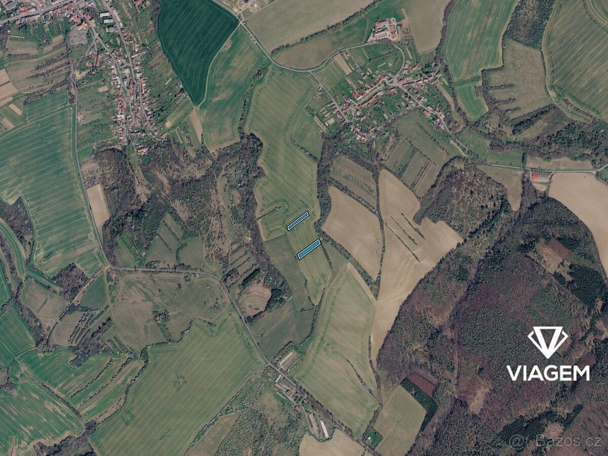Pole 3 398 m², Podíl 50 % o výměře 1 192 m²