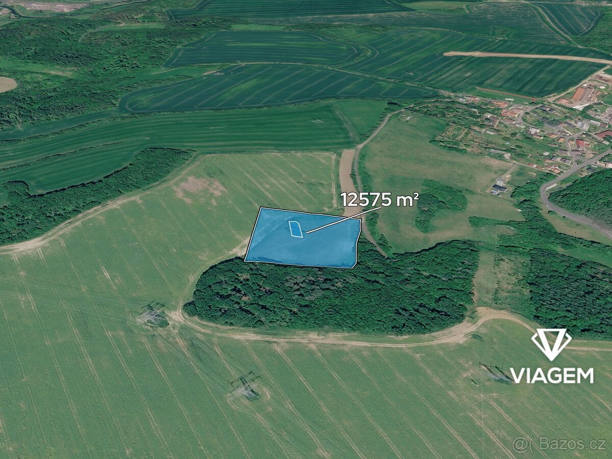 Pole 12 575 m², Podíl 28 % o výměře 3 493 m²