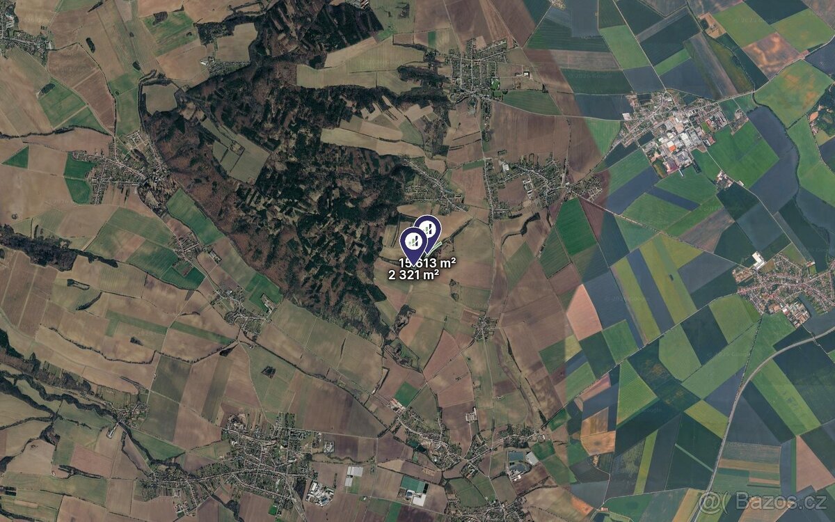 Prodej podílu 1/2 pole 8 967 m², Slatinky