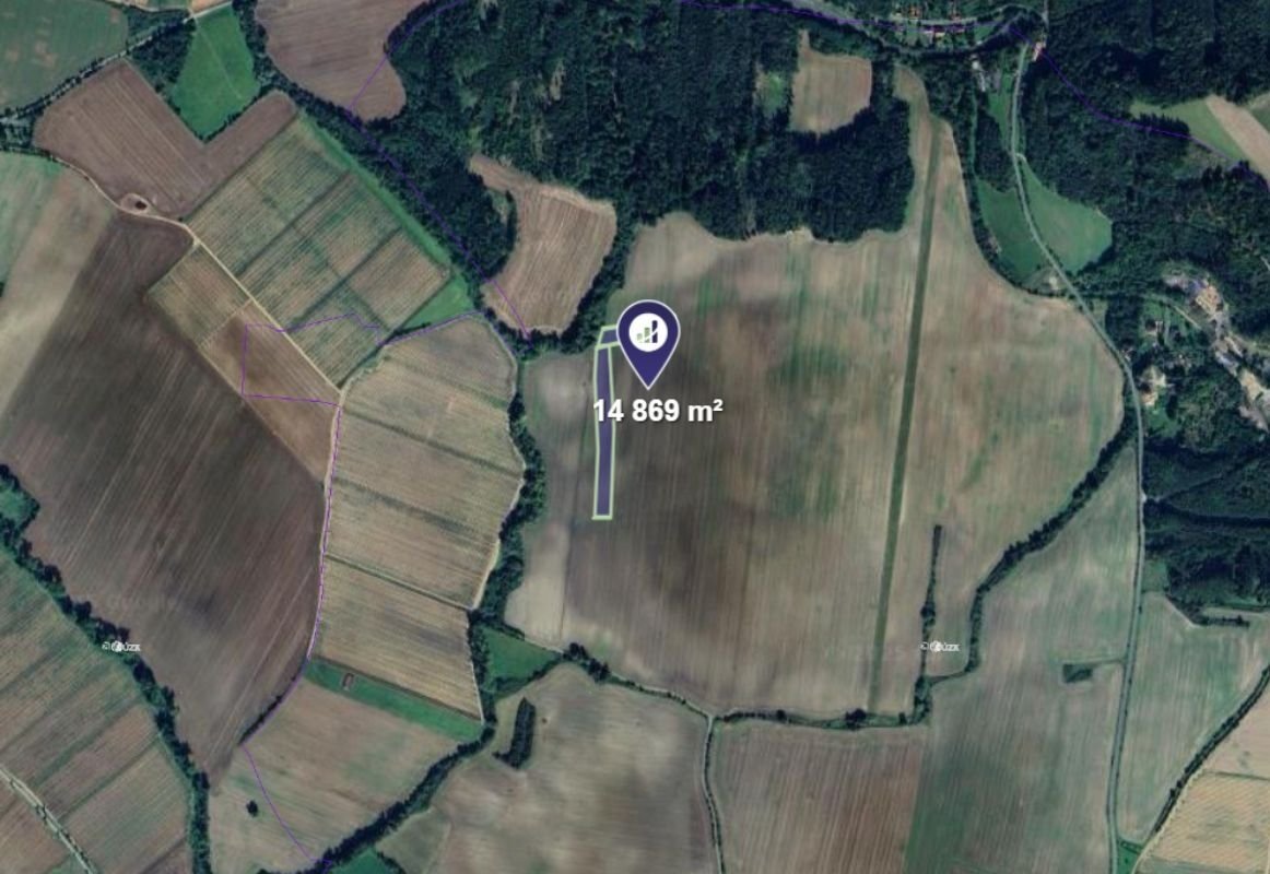 Prodej podílu 4/9 pole 6 608 m², Mutějovice