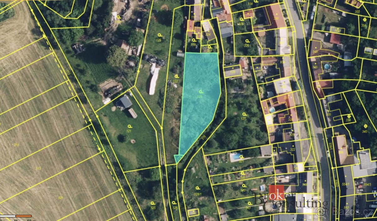 Prodej, pozemky/bydlení, 1216 m2, Přerov I-Město 2804/2, 750