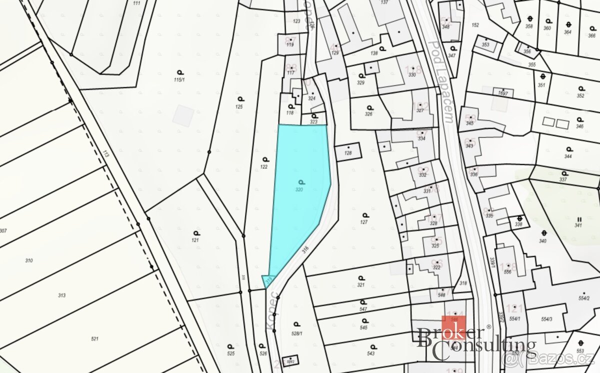 Prodej, pozemky/bydlení, 1216 m2, Přerov I-Město 2804/2, 750