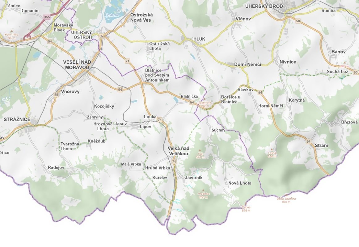 Prodej podílu 1/2 louky 358 m², Javorník