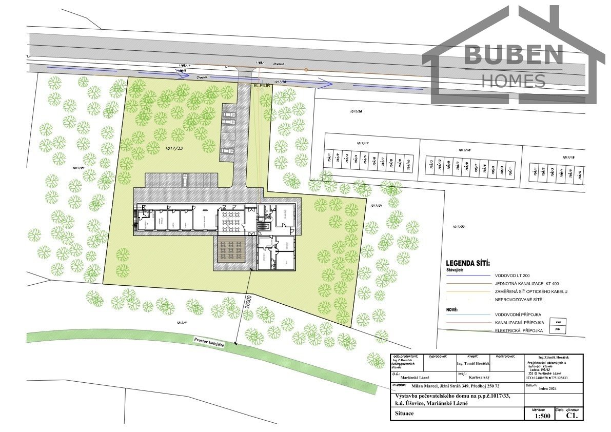 Prodej pozemky pro komerční výstavbu, 5 594 m² - Mariánské L