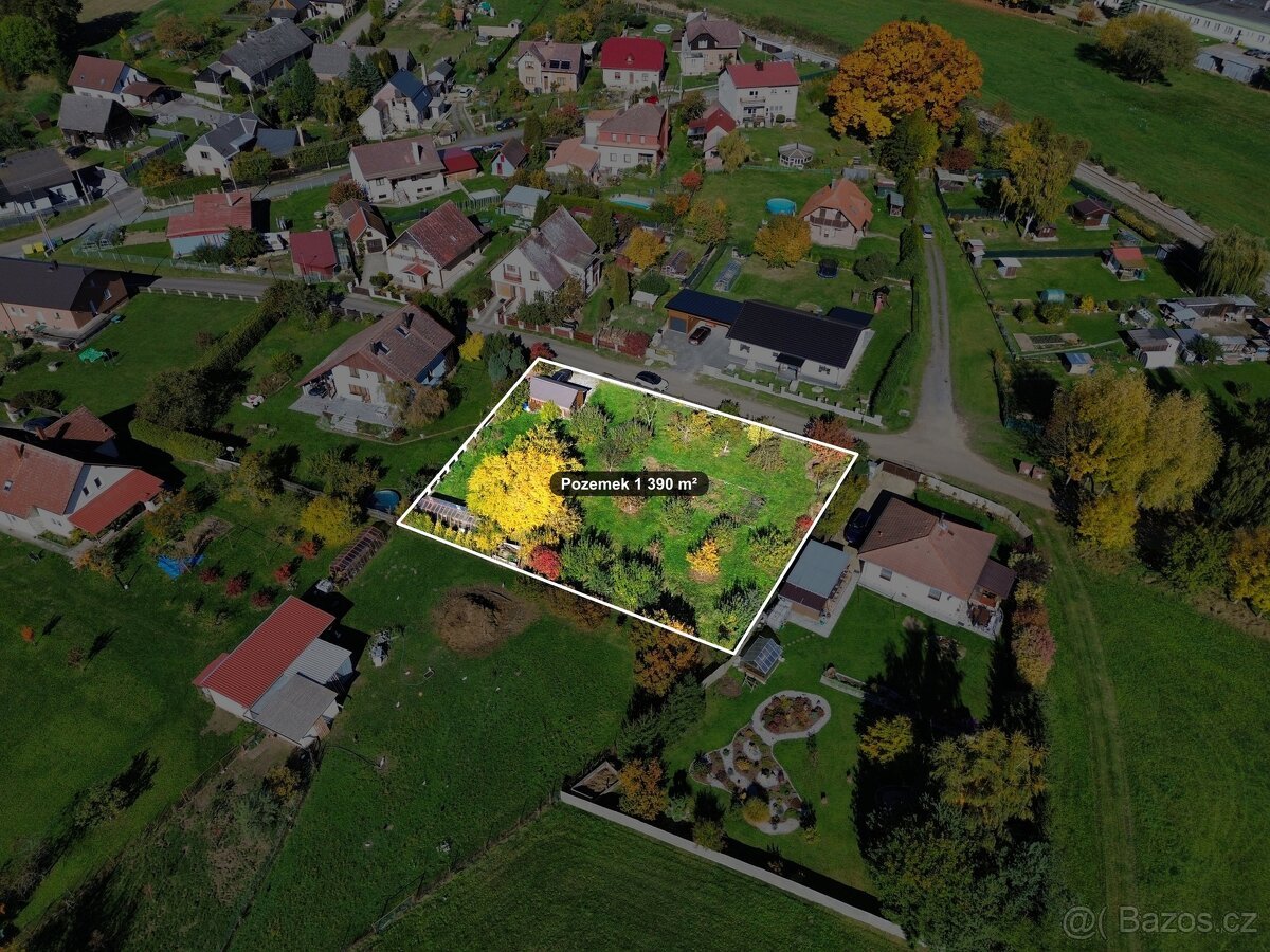 Stavební pozemek 1 390 m² - Staré Sedliště, ev.č. LB02125