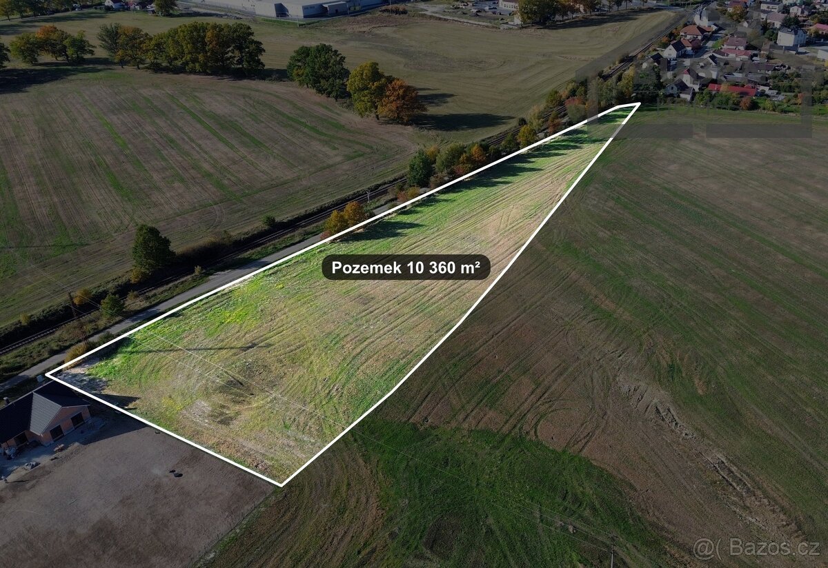 Prodej stavebního pozemku 10 360 m² - Bor, ev.č. LB02025