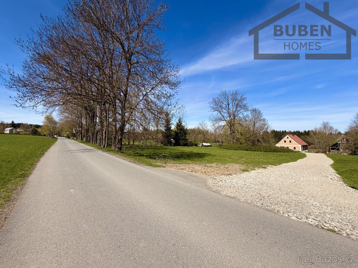 Stavební pozemek 1 566 m², Chodský Újezd - Žďár
