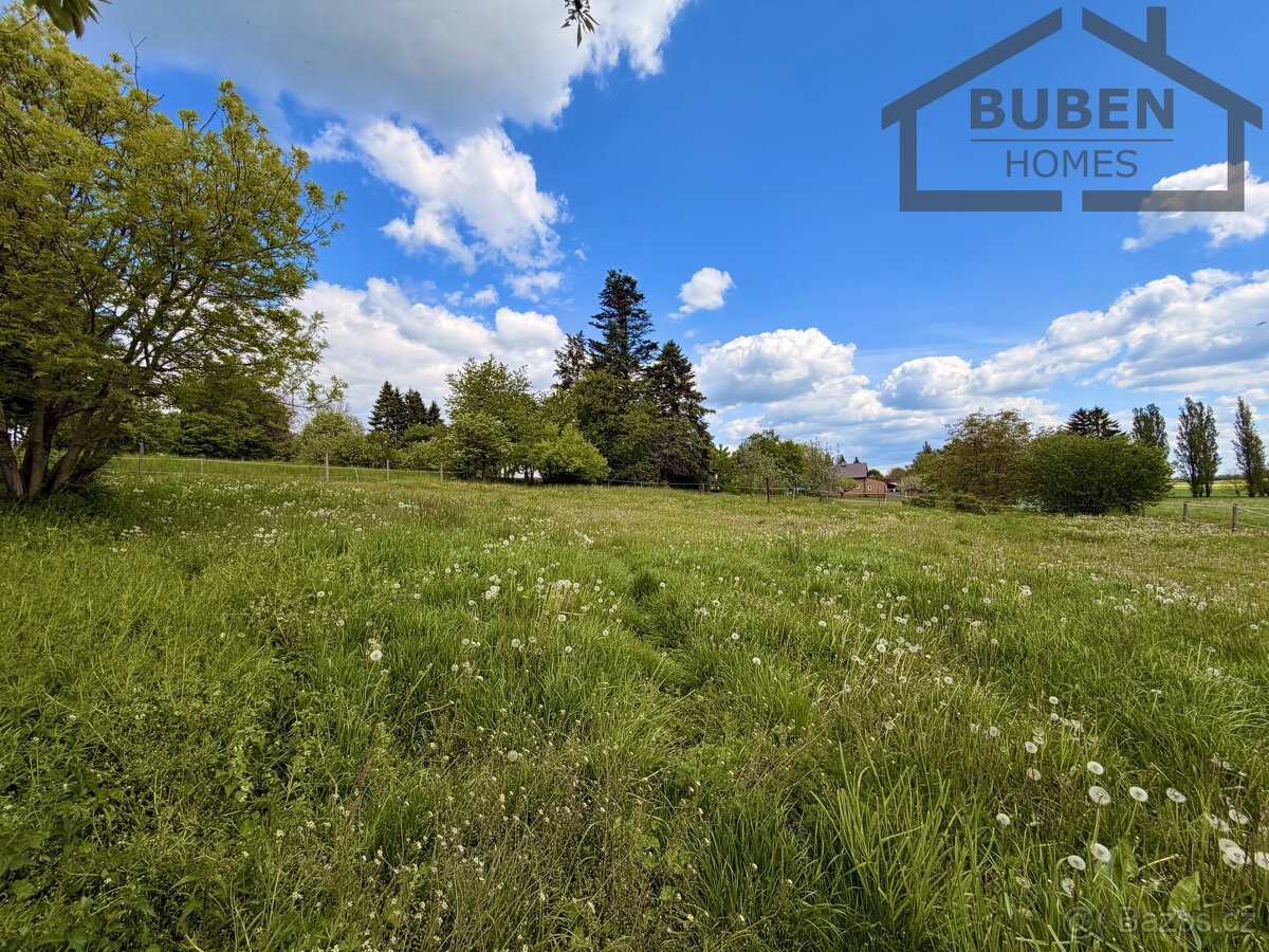 Stavební pozemek 988 m² (s možností dokoupit 1,8 ha), Lestko