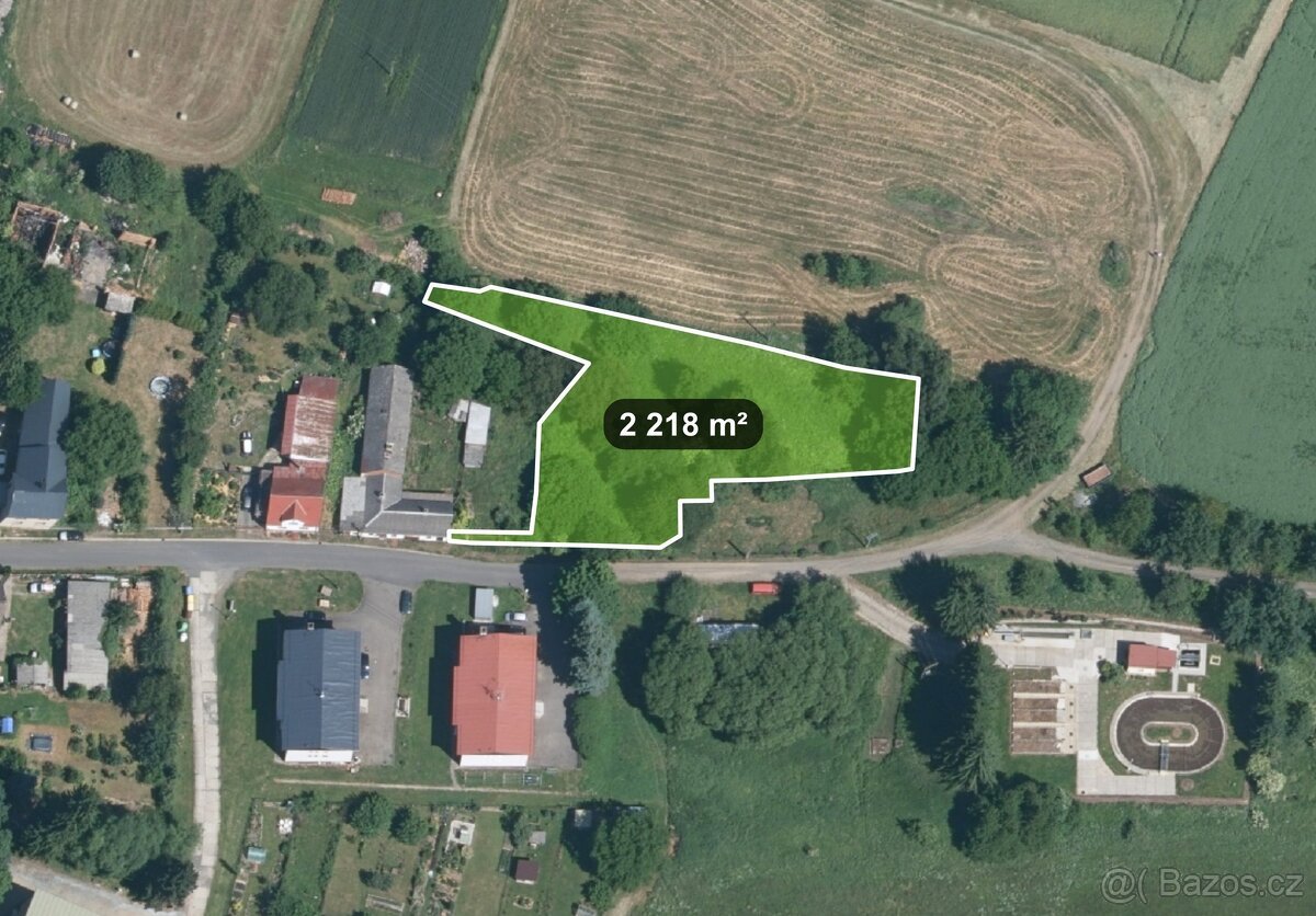 Stavební pozemek 2 218 m² (s možností dokoupit 8 668 m²) - L